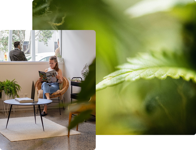 Person visiting Green Doctors clinic