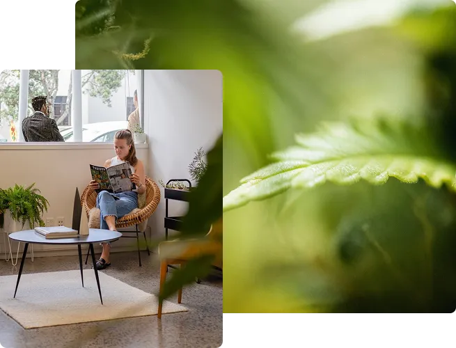 Person visiting Green Doctors clinic